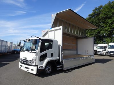 いすゞ 令和5年式 ウイング ワイド 格納G