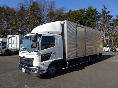 日野 令和3年式 バン ワイド 跳上G 2.4t積載