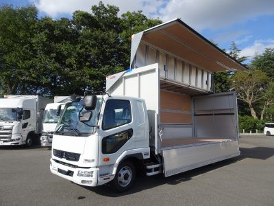 三菱 令和6年式 ウイング ワイド 跳上ゲート