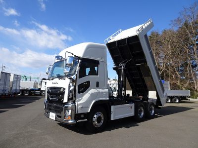 いすゞ 令和5年式 ダンプ 新明和 5.3×2.35 8.6t積載