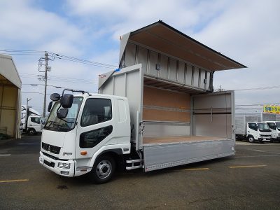 三菱 令和6年式 ウイング ワイド 跳上ゲート