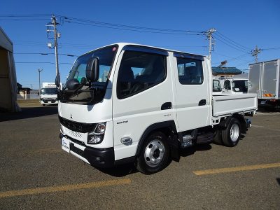 三菱 令和6年式 Wキャブ 標準 全低床 2t積載
