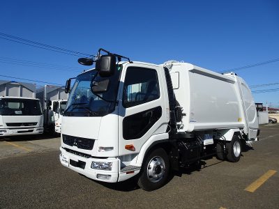 三菱 令和6年式 パッカー 新明和 8.7立米 プレス式