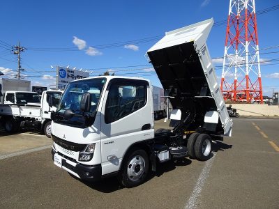 三菱 令和6年式 ダンプ 極東 全低床 3t積載