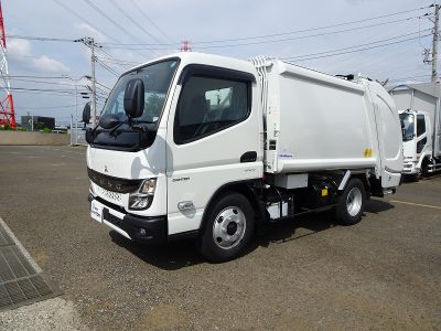 三菱 令和6年式 パッカー 新明和 4.6立米 プレス式