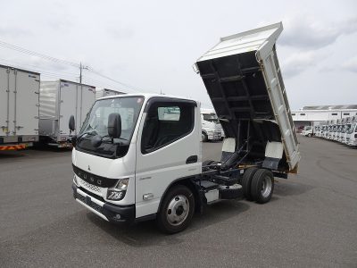 三菱 令和5年式 ダンプ 新明和 全低床 3t積載