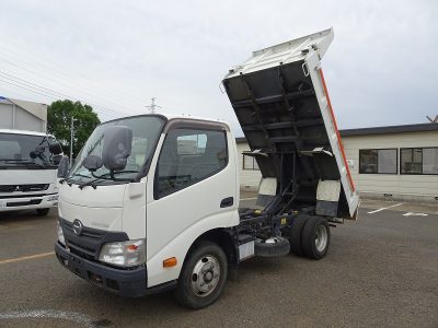 日野 平成26年式 ダンプ 新明和 全低床 2t積載