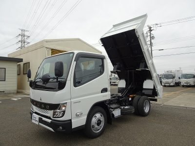 三菱 令和6年式 ダンプ 極東 全低床 3t積載