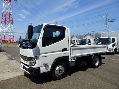 三菱 令和6年式 平ボディー 標準10尺 AT 全低床 1.5t積載