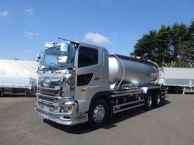 日野 平成30年式 粉粒体運搬車 新明和 バラセメント11.85t積載