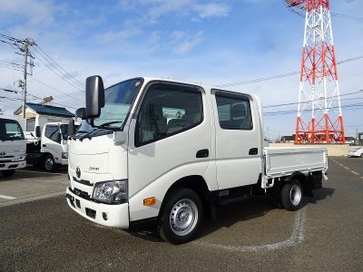 トヨタ 令和7年式 Wキャブ 標準10尺 超低床 1t積載