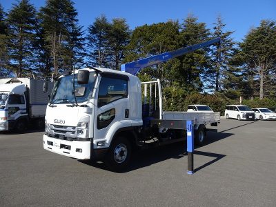 いすゞ 令和5年式 クレーン付 標準 4段・ラジコン 2.45t積載